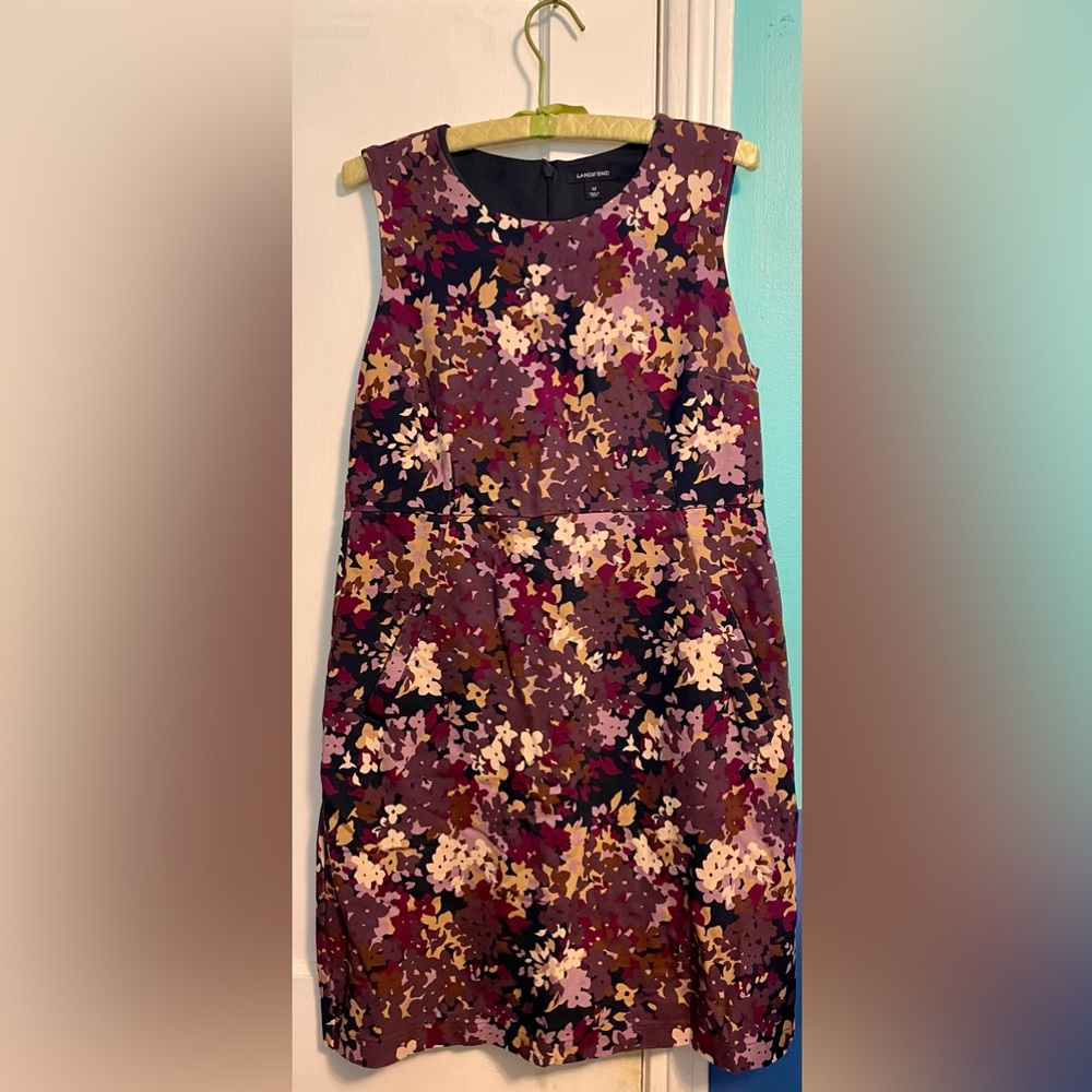 Lands End Sheath Dress Sz12